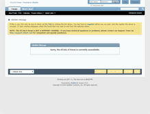 Tablet Screenshot of forum.atlasti.com